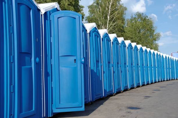 Porta potty delivery and setup in Fairlea, WV